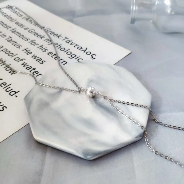 Collier magnétique en acier inoxydable – Image 2